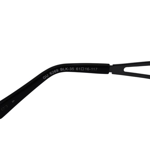 Guess GU 6269 BLK-35 61-16-117mm Sunglasses - LENSES FAIR/FRAMES VERY GOOD - Picture 6 of 15